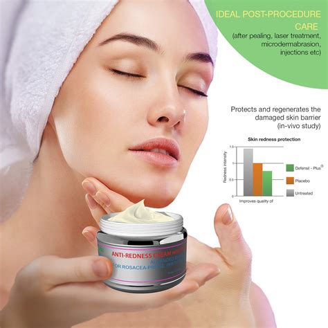 Redness Relief Face Eczema Cream - All-Natural Anti Itch Cream - Fast ...