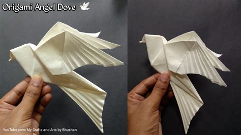 how to make a origami dove - AroojhDonald