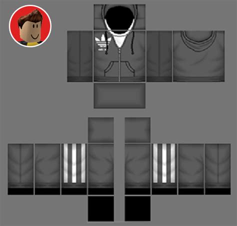 Hoodie Roblox Template