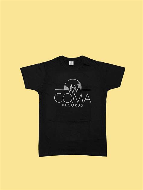 Coma Records Black T-Shirt — Coma Records