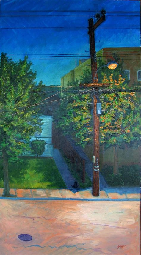 Street Light Twilight – Art by Doug Simon