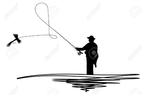 Fisherman Clipart Black And White | Free download on ClipArtMag