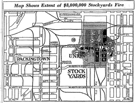 Chicago Stock Yards fire | 1934—Stockyards Fire | New york central ...