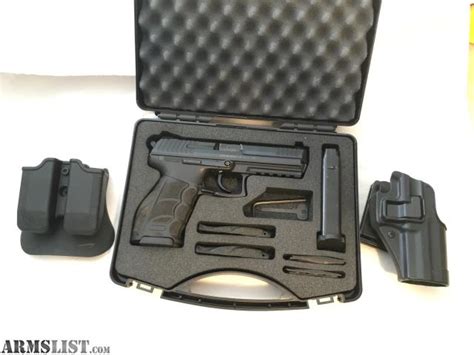 ARMSLIST - For Sale: HK P30L 9mm + 2 Magazines + Holster