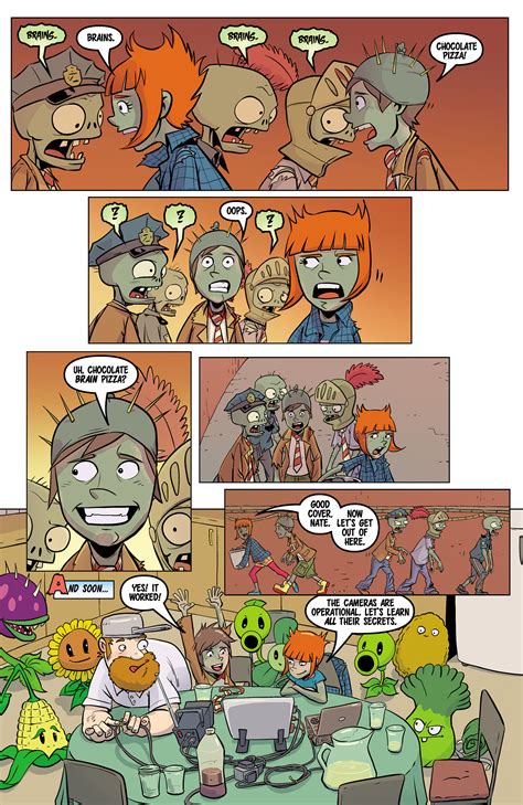 Plants vs. Zombies - Read free Comics online!: Plants vs. Zombies: Grown Sweet Home Issue #6