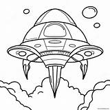 Alien Spaceship Coloring Page 34804 27510 sketch template