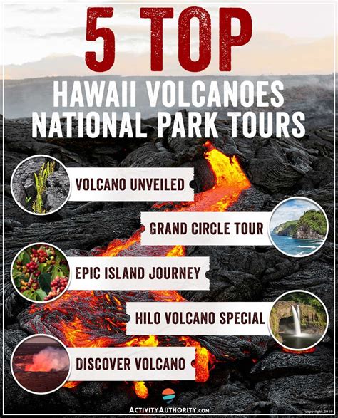 Top 5 Hawaii Volcano National Park Tours - Best Hawaii Volcano Tours