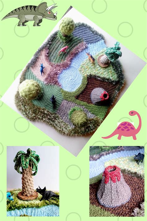 Dinosaur play mat, safari animals, peggy dolls, sensory rug , fairytale garden | Handmade etsy ...