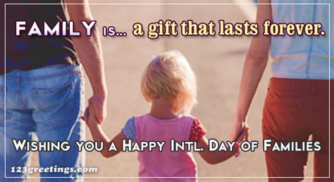 Cute Family E-card. Free International Day of Families eCards | 123 ...