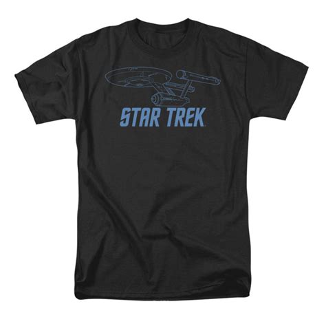 Star Trek Enterprise Outline T-shirt 107061 | Rockabilia Merch Store