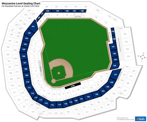 Globe Life Park Seating Chart | Brokeasshome.com