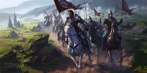 ArtStation - Army and Valley