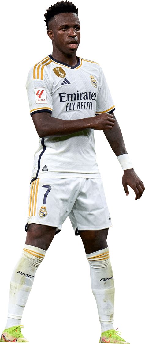 Vinicius Junior Real Madrid football render - FootyRenders