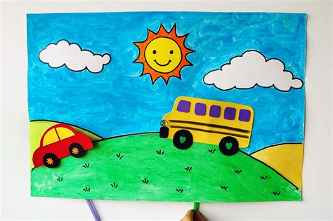 Preschool Transportation Art - Transport Informations Lane