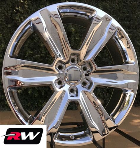 Ford F-150 OE Factory Replica Wheels Platinum 22x9 inch Chrome