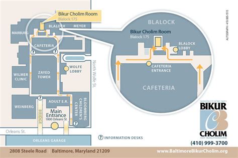 Johns Hopkins Bayview Campus Map - Map