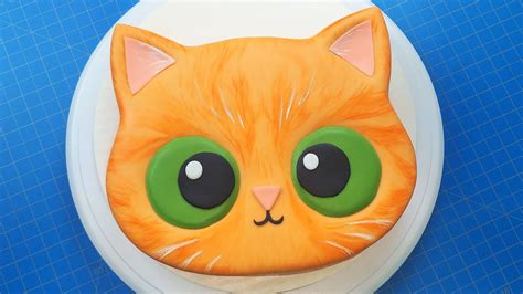 Cat Cake Tutorial - YouTube