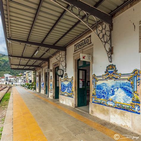 Pinhão train station - Douro - Portugal. Photo by Daniel Jorge Douro Portugal, Train Station ...