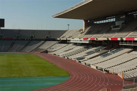 Montjuic Olympic stadium editorial photography. Image of event - 14542537