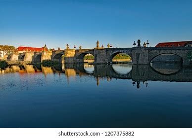 Old River Main Bridge Wurzburg Lower Stock Photo 1207375882 | Shutterstock