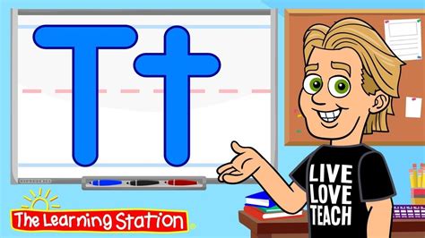 Letter T Song ♫ Phonics Songs for Kids ♫ Learn the Alphabet ♫ Kids Songs by The Learning Station ...