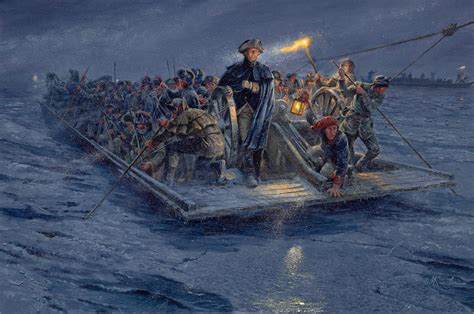 EBL: Washington Crossing the Delaware River, December 25, 1776