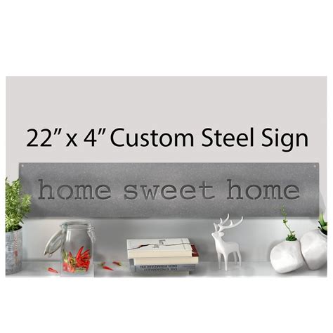 Metal Quote Inspirational Personalized Sign Steel Wall Art - Etsy