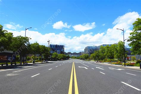 Real Photography Of Road Front Background, The Way, Highway, Asphalt ...