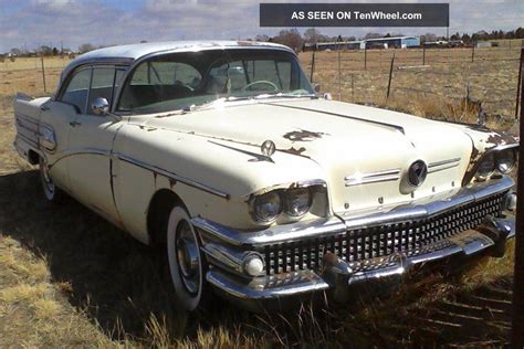 1958 Buick Century 4dr Hdtp Running