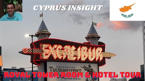 Excalibur Hotel Royal Tower Room and Hotel Tour, Las Vegas USA. - YouTube