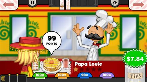 Papa's Pancakeria To Go! Unlocking Papa Louie!!! - YouTube