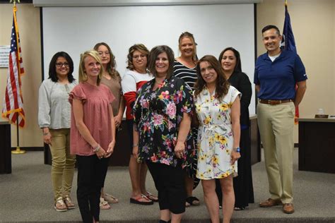 Plainview ISD School Board recognizes several staff members during June meeting