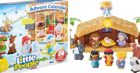 Fisher Price Little People Advent Calendar AND Christmas Nativity Set ONLY $49.99 For BOTH