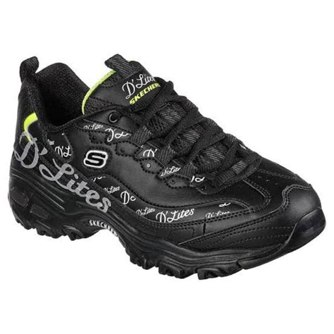 Jual Skechers D, Lites Full Black | Shopee Indonesia