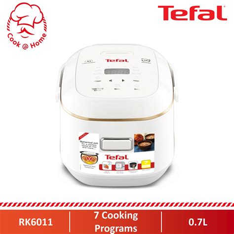 Tefal Mini Rice Cooker Fuzzy Logic w/Spherical Pot 0.7L RK6011 | Lazada ...