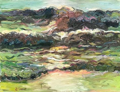 SEA, STORM AT SUNSET - original landscape oil painting, seascape, beach ...