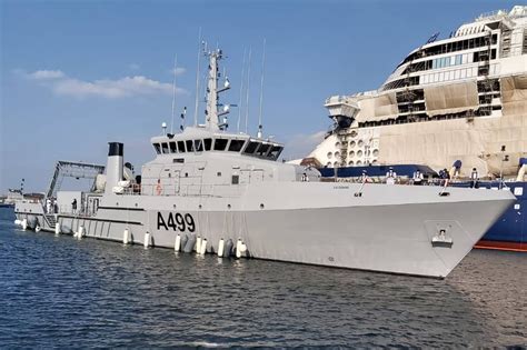 NIGERIAN NAVY’S NEWEST OFFSHORE SURVEY VESSEL BEGINS HOMEWARD VOYAGE TO NIGERIA – News Dot Africa