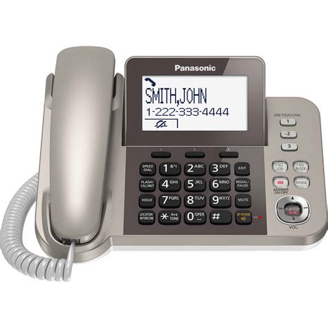 Panasonic KX-TGF352N Corded/Cordless Phone and Answering Machine ...