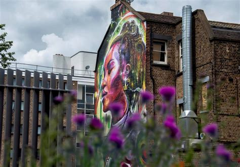 New Princess of Peckham (mural by MR CENZ in London) | STREET ART UTOPIA