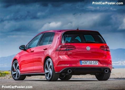 Volkswagen Golf GTI Performance 2017 poster, #poster, #mousepad, # ...