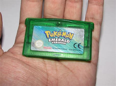 Pokemon Emerald European Version GBA Cartridge, Video Gaming, Video Games, Nintendo on Carousell