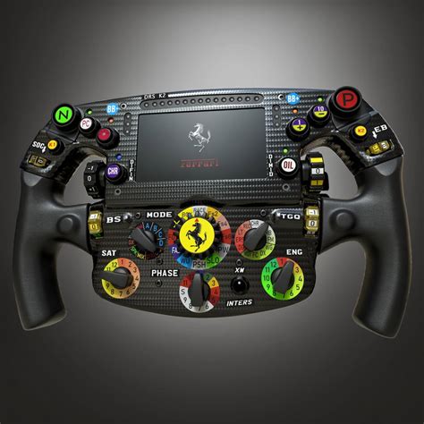 Steering wheel Ferrari F1 3D Render | RenderHub Gallery