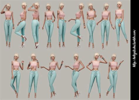 helgatisha: “ (TS4) Model poses 05 | CAS - Pose pack| Download ⇒ SimFaleShare | MediaFire ...