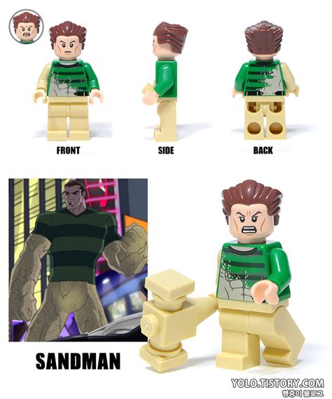 LEGO SANDMAN MINIFIGURE - a photo on Flickriver