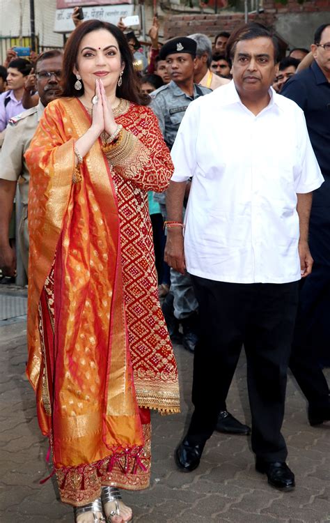 Photo Gallery: Mukesh Ambani, Nita Ambani and son Anant visit ...