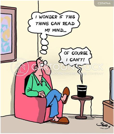 Mind-readers Cartoons and Comics - funny pictures from CartoonStock