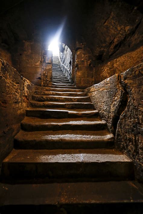 Down in the dungeon at Pontefract Castle (credit, Wakefield Museums ...