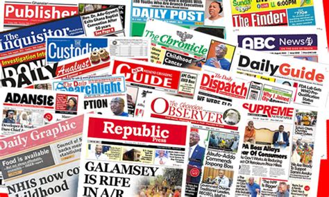 NEWSPAPER HEADLINES: Thursday 19th January 2023 - Republic Online