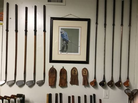 Best way to display vintage golf clubs? - Hickory, Persimmon and Classic Clubs - GolfWRX