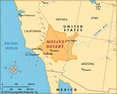 California Desert Region: Places to See in Mojave and Colorado Deserts